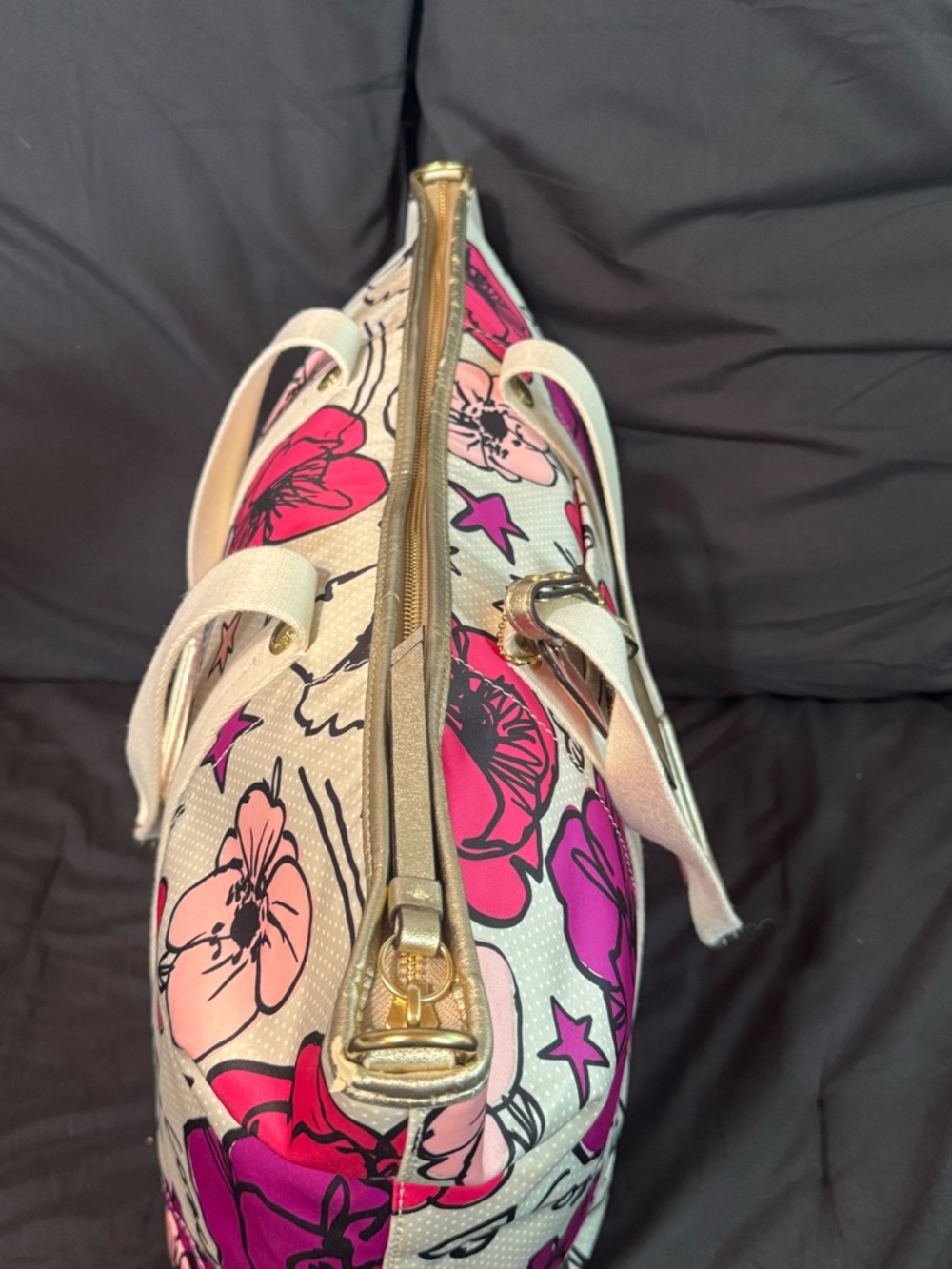 Coach Poppy Kyra Weekender 17.5x13.5x4 inches - Picture 8 of 16